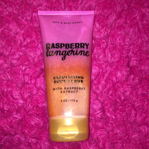 Bath and body works raspberry tangerine scrub - Picture 1 of 2